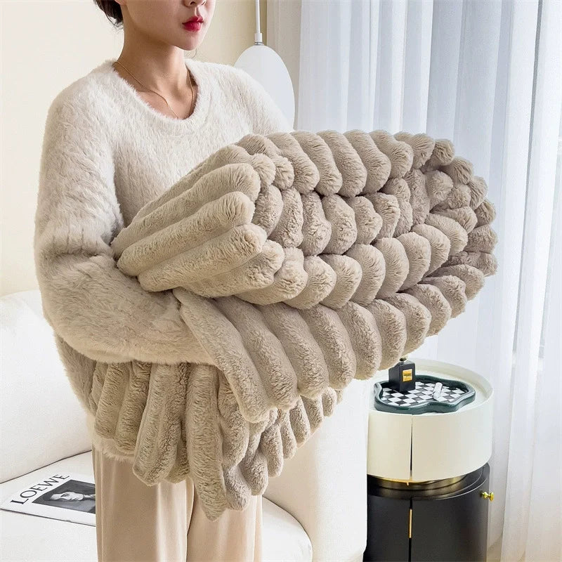 Warm Hug Blanket - Self Care Starts Here🐻