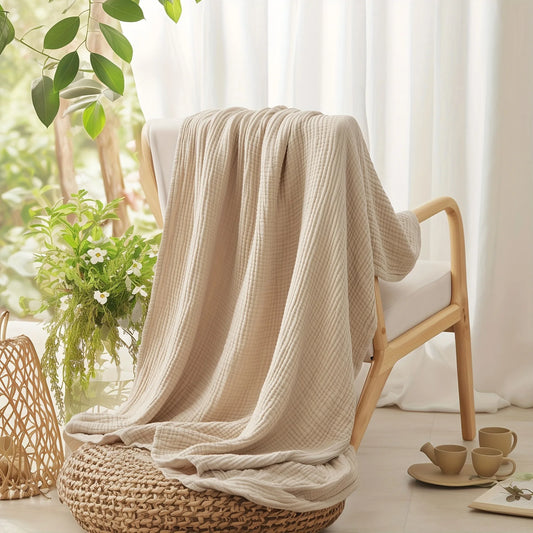 Cozzy Travel Blanket 100% Cotton