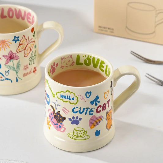 Mug - Pink or Green