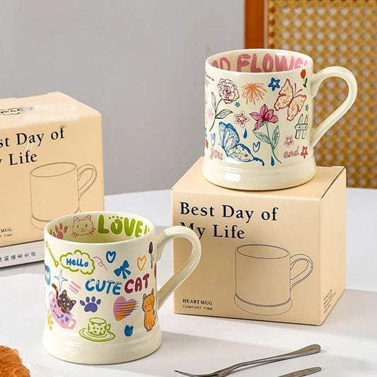 Cozy Mug - Pink or Green